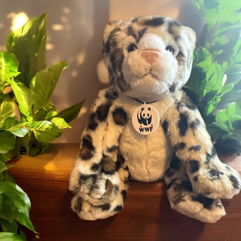 NWT‎ Build-A-Bear WWF Leopard Plush 11” World Wildlife Fund Collectibear